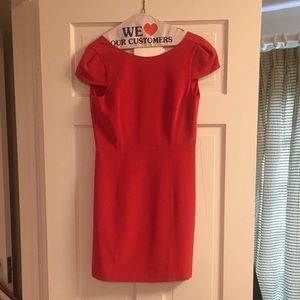 Tibi silk red dress